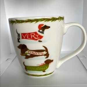 Dachshund Christmas Mug